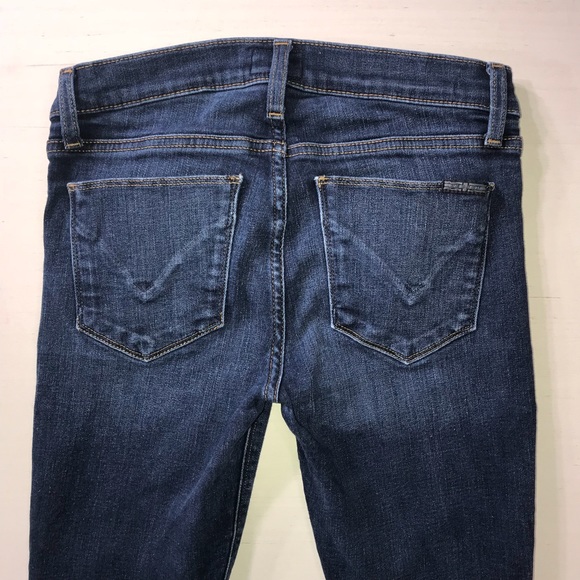 Sold-Hudson Super Skinny Raw Hem Ankle Length Jean - Picture 3 of 7